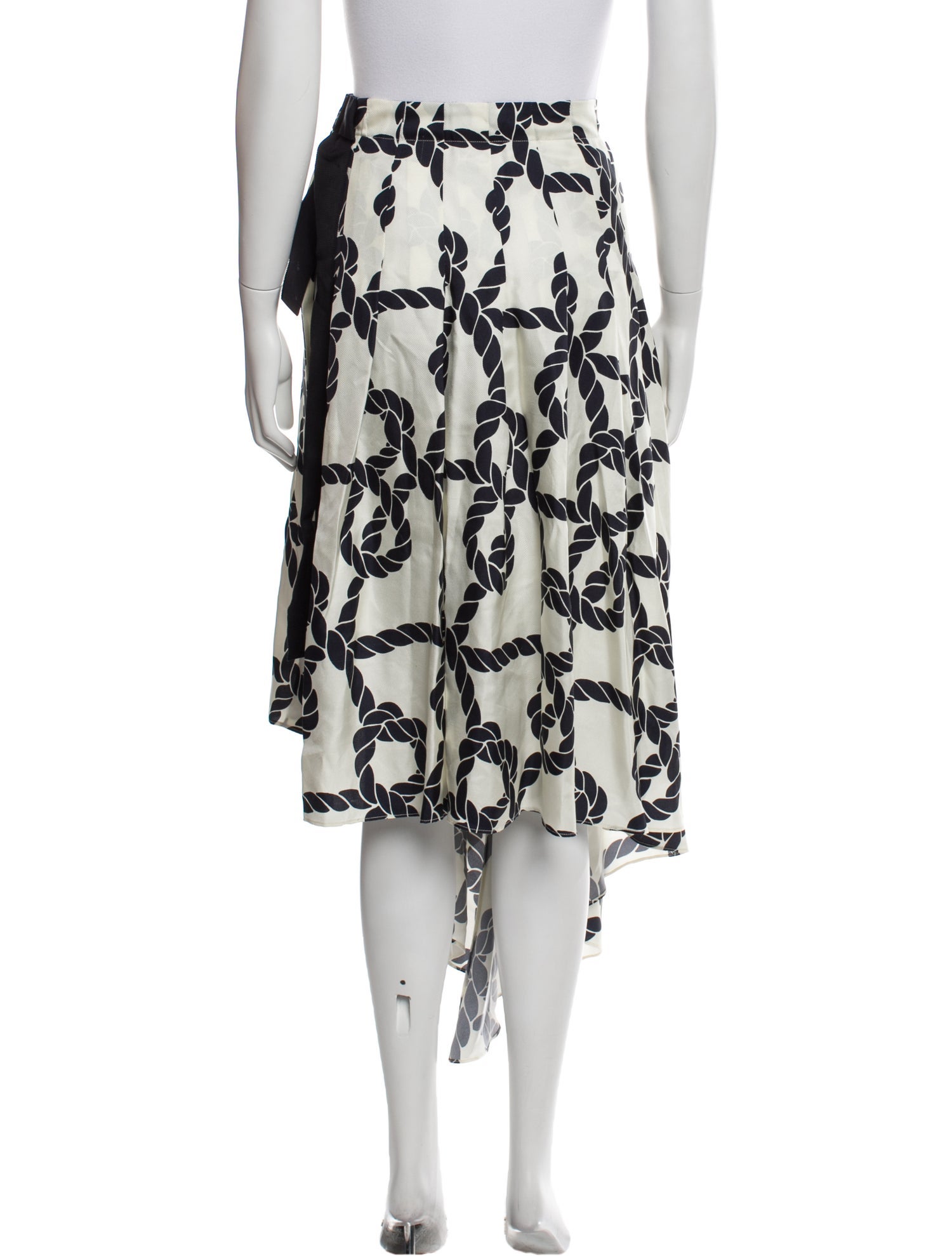 Monse Silk Knee-Length Shorts